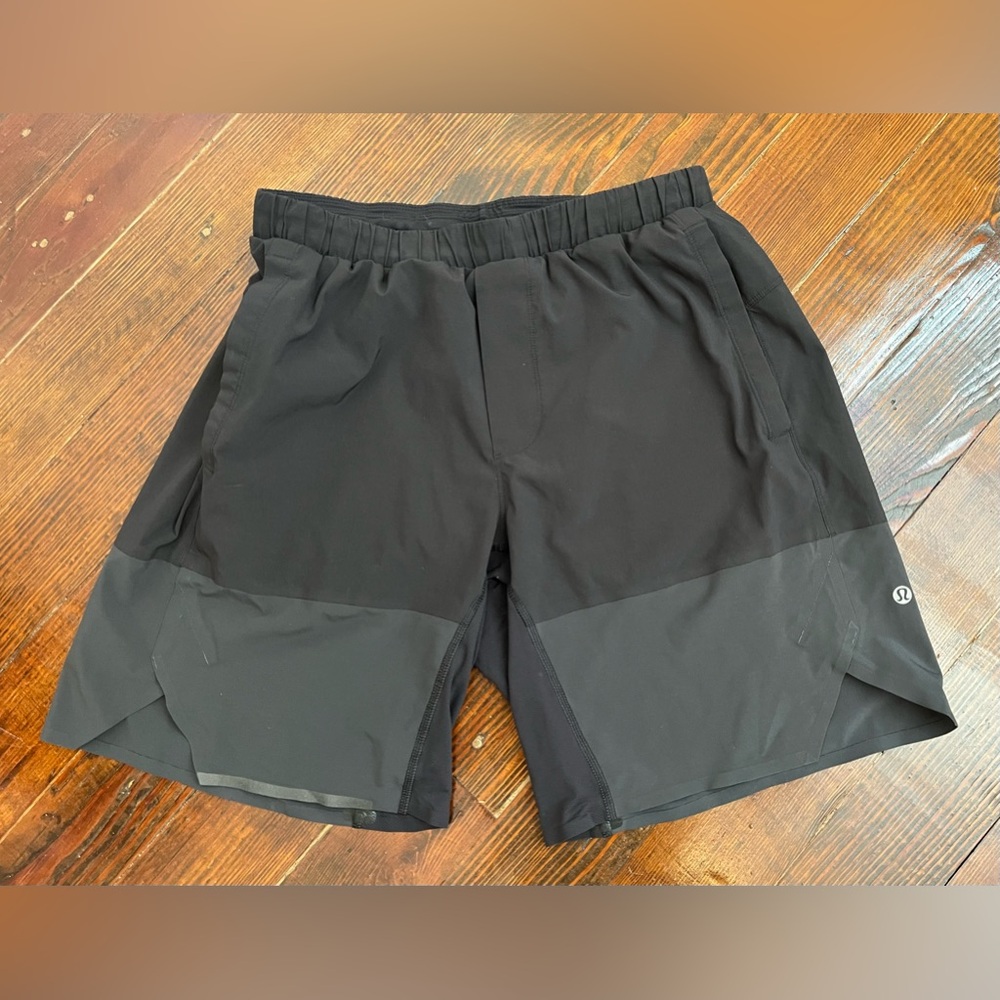 Lululemon Surge 8” Lined Two Tone Color Block Shorts